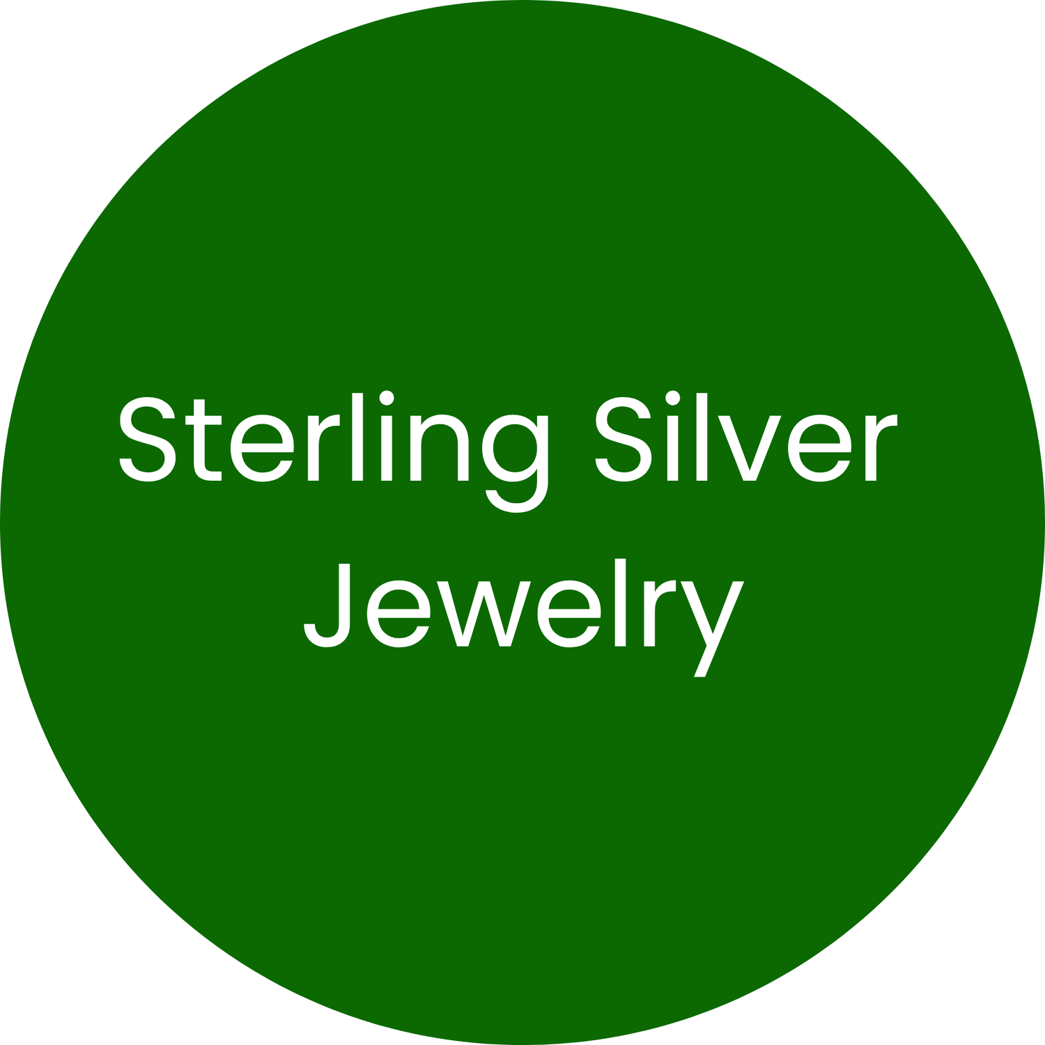 Sterling Silver Jewelry
