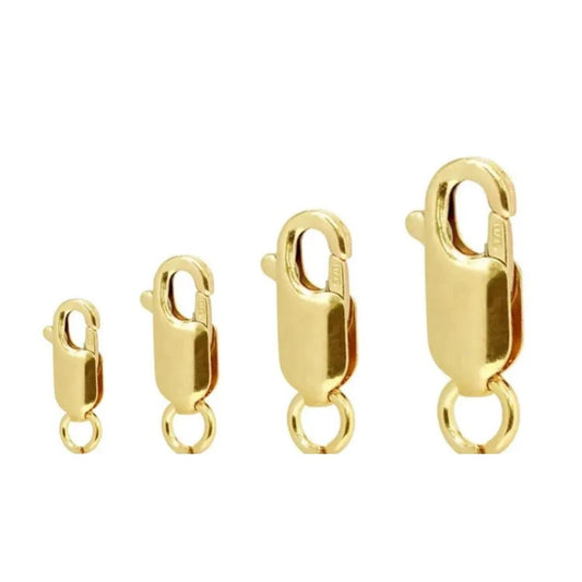 10kt Gold Lobster Clasp with Ring