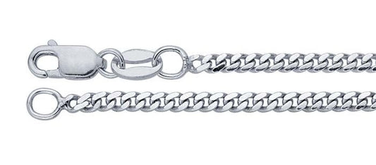 925 Sterling Silver Miami Cuban Chain 2.9mm, 18 inches - 24 inches