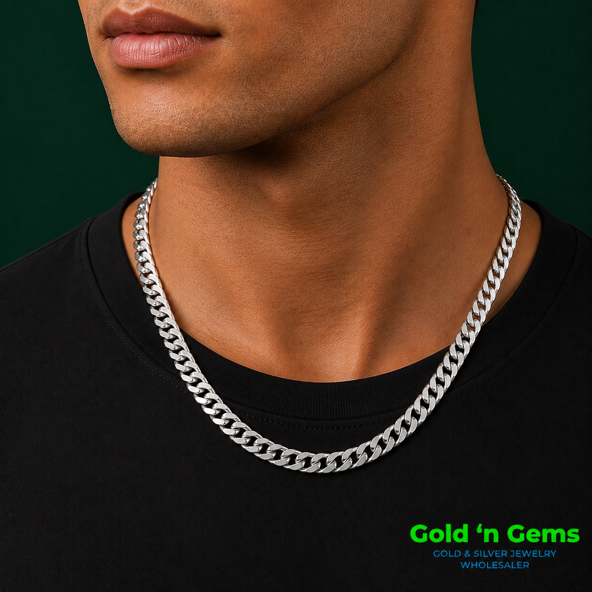 925 Sterling Silver Miami Cuban Chain 5mm, 20 inches - 24 inches
