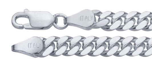 925 Sterling Silver Miami Cuban Chain 8.4mm, 22 inches - 24 inches