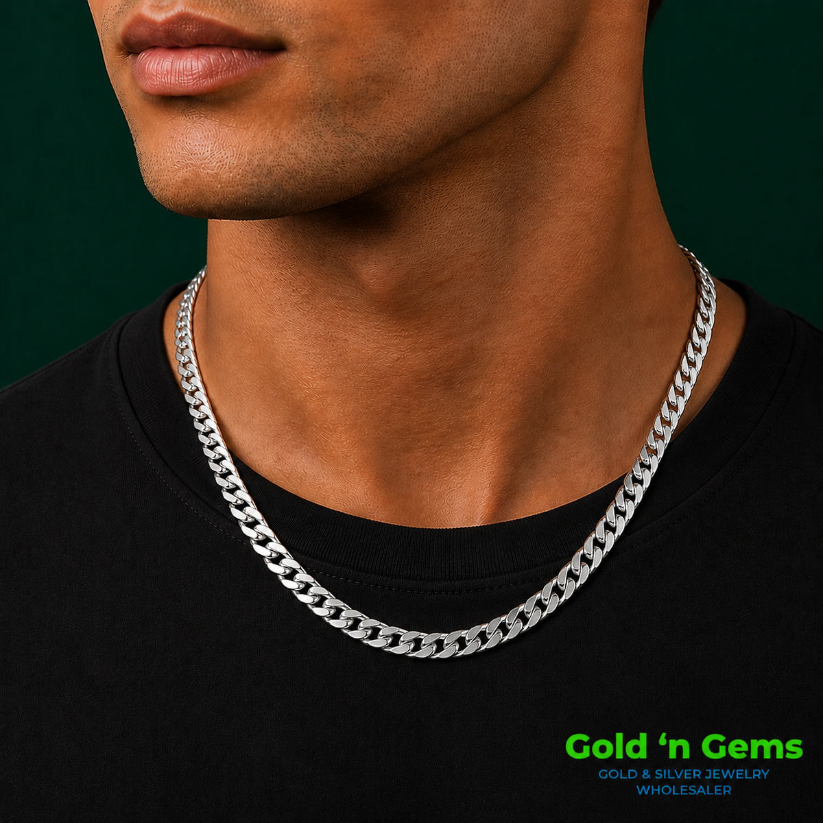 925 Sterling Silver Miami Cuban Chain 4mm, 18 inches - 24 inches