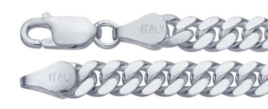 925 Sterling Silver Miami Cuban Chain 9.8mm, 22 inches - 24 inches