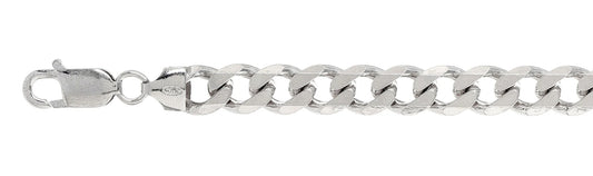 925 Sterling Silver Curb Chain 350 / 13mm, 16 inches - 30 inches