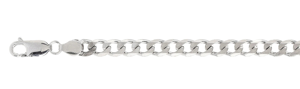 925 Sterling Silver Curb Chain Necklace - 5.5mm (150)
