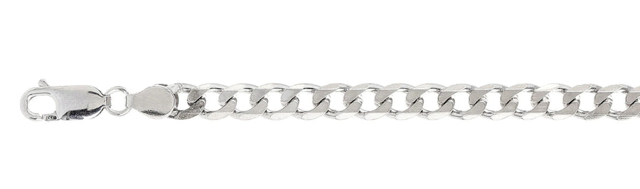 925 Sterling Silver Curb Chain Necklace - 5.5mm (150)